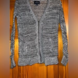 American Eagle zip Cardigan